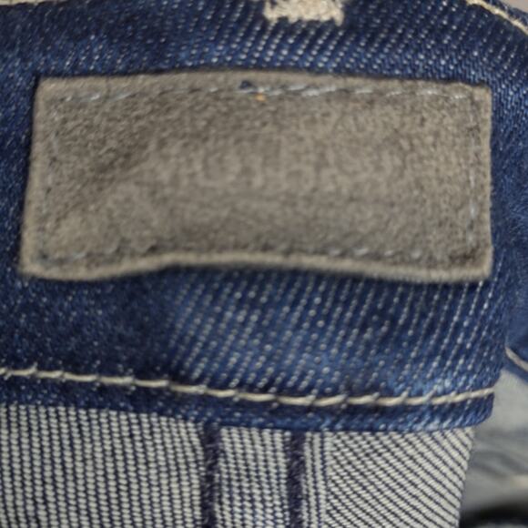 MOTHER High Waisted Looker Ankle Fray Jeans Tongue and Chic Size 26 - Picture 4 of 16